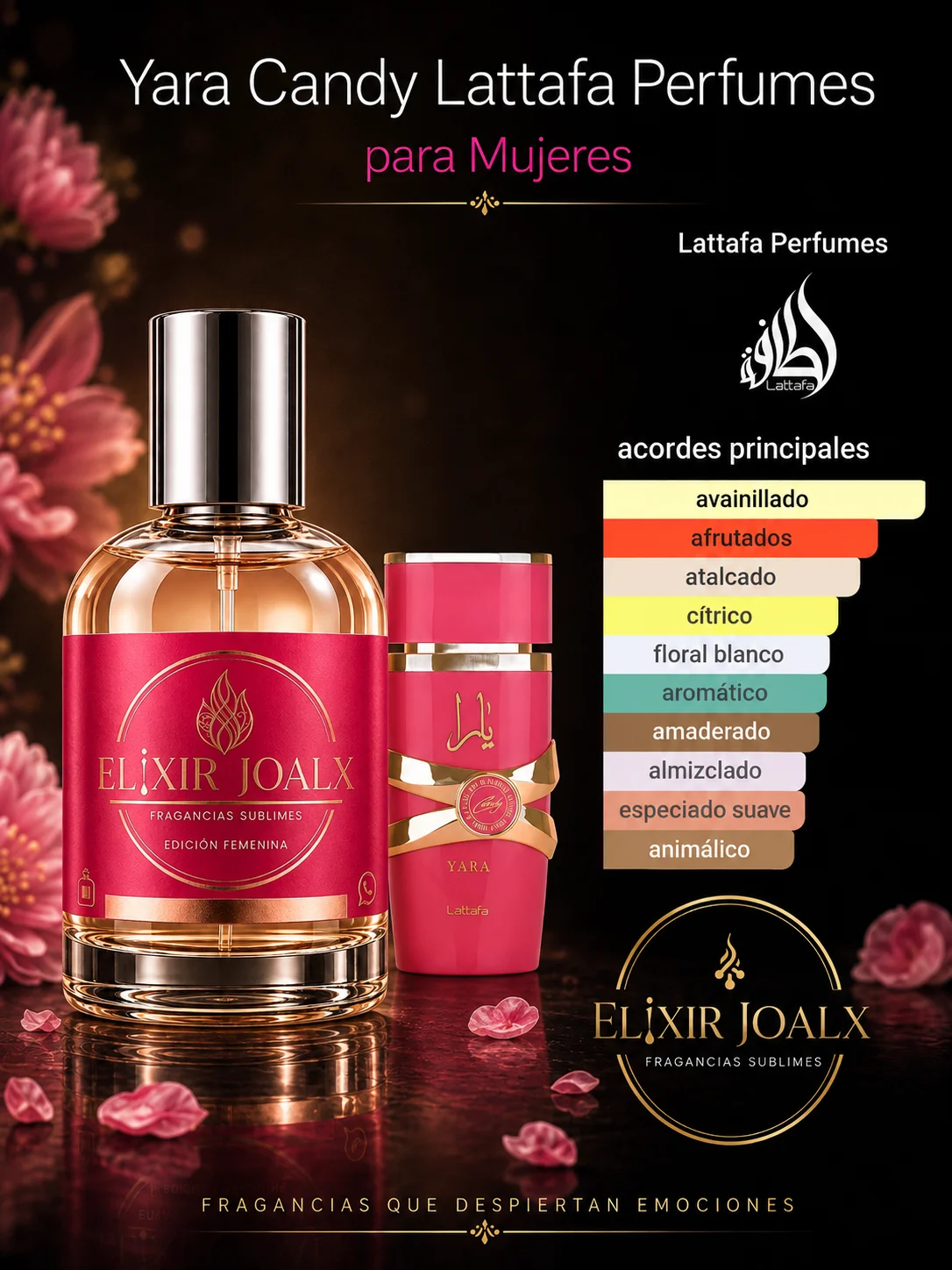Elixir Joalx Candy – inspirado en Yara Candy Lattafa