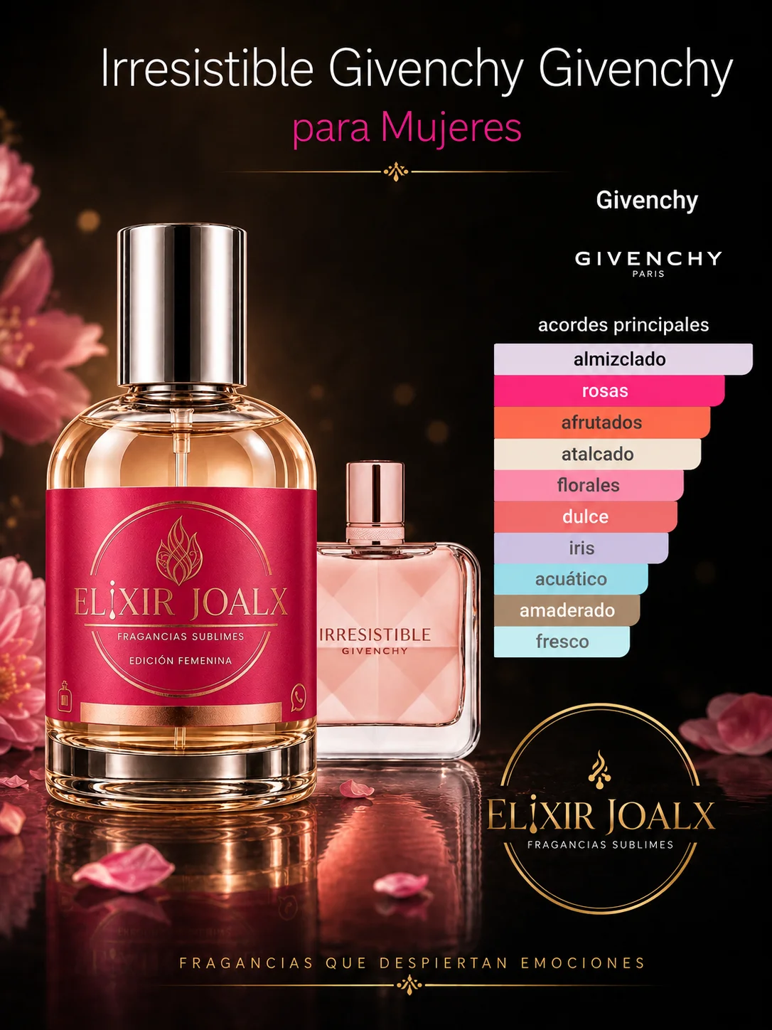 Elixir Joalx Irresistibl – inspirado en Irresistible Givenchy