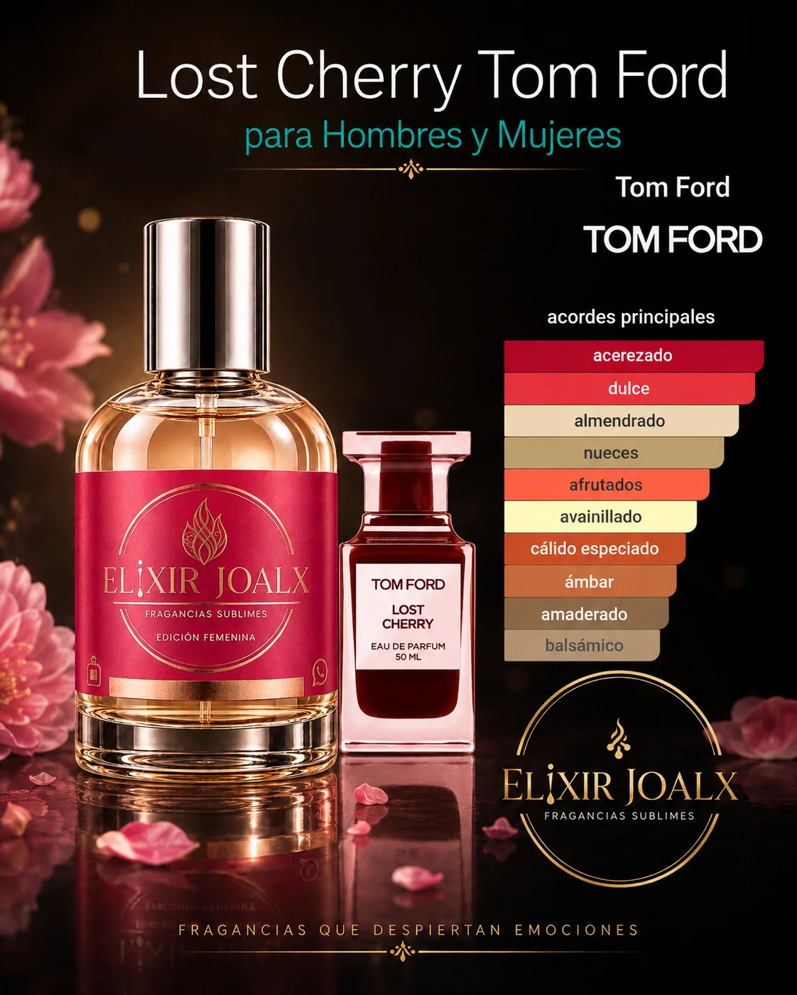 Elixir Joalx Cherry – inspirado en Lost Cherry Tom Ford