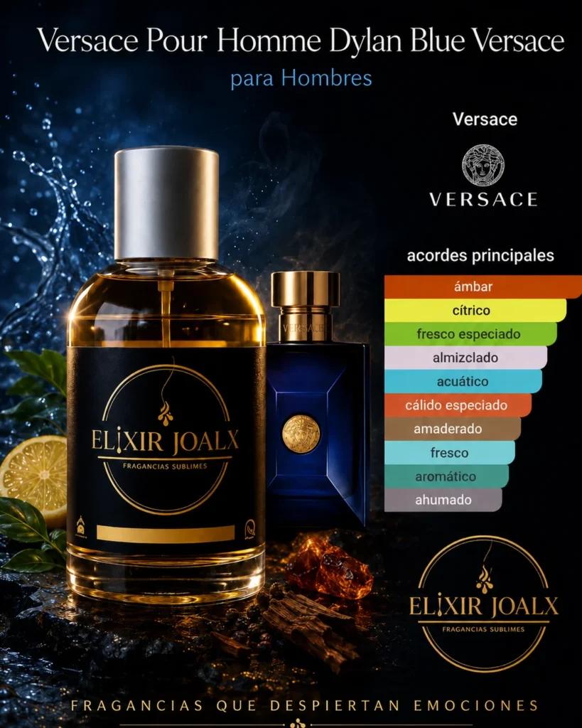 Elixir joalx Blue – inspirado en Versace Pour Homme Dylan Blue