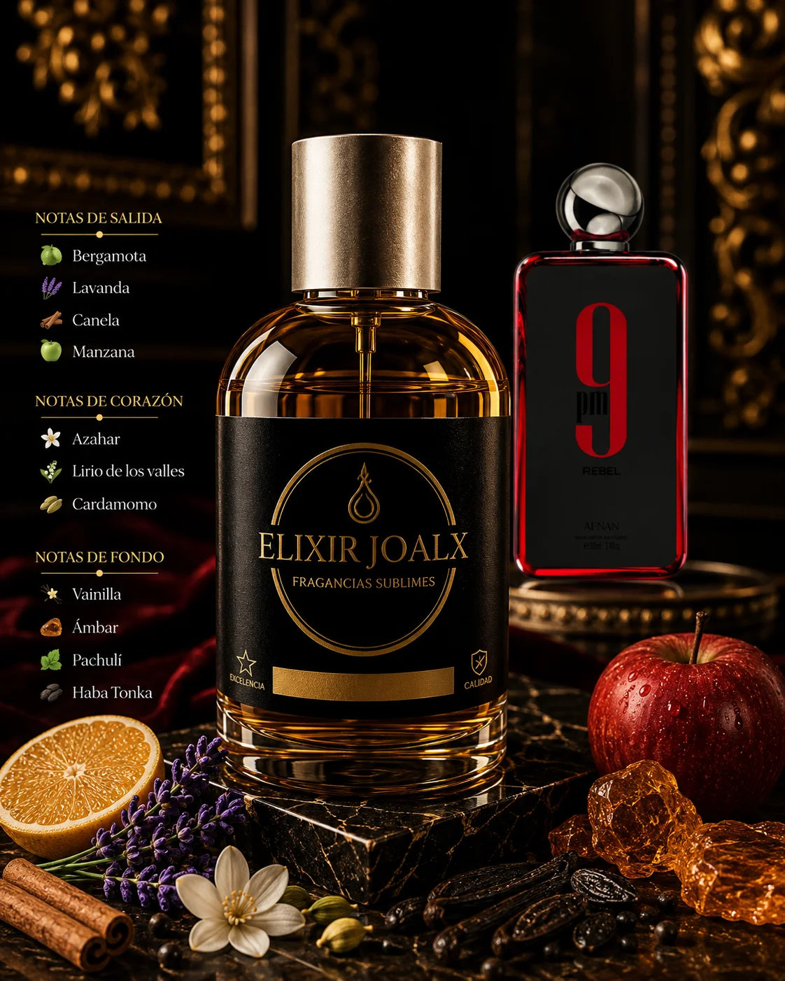 Elixir joalx rebe – inspirado en 9PM REBEL