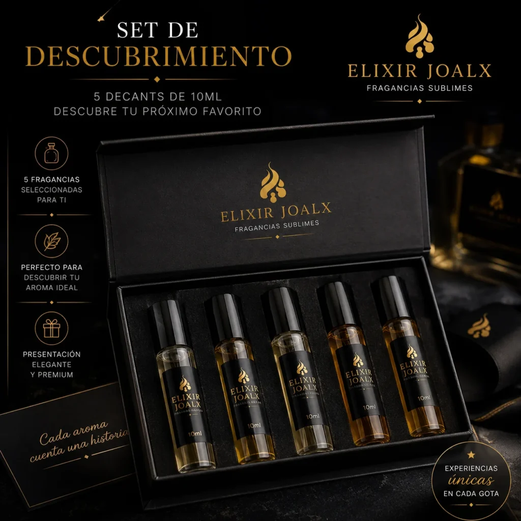 Set de descubrimiento personalizado - Elixir Joalx